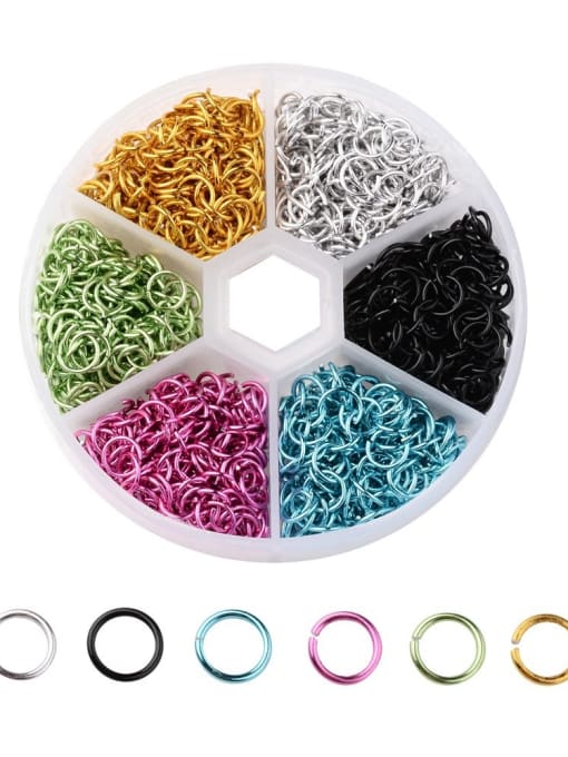 Color mixing 2 aluminum With 6mm connecting ring color-mixing box DIY accessories