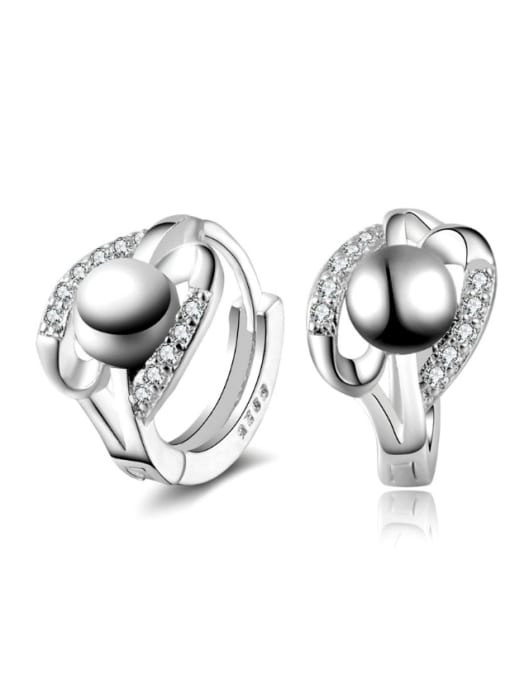 Platinum Plating Hot Selling Good Quality Plated Clip Earrings