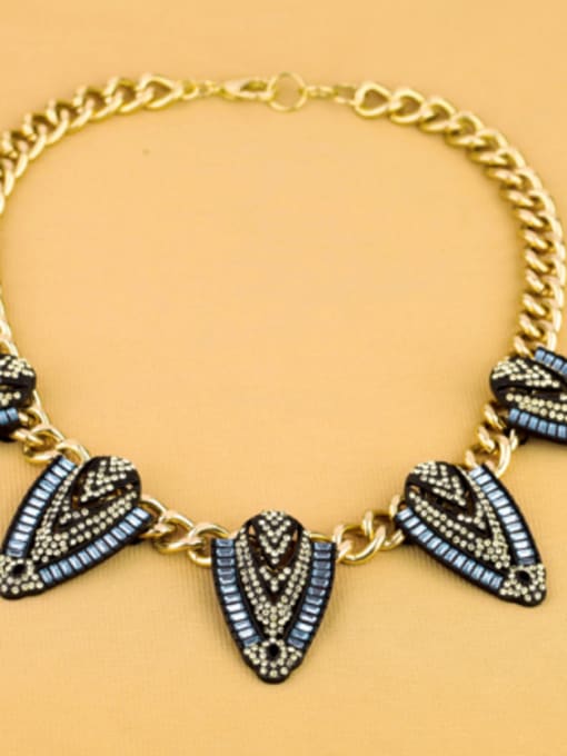 yellow Personality Party Accessories Alloy Necklace