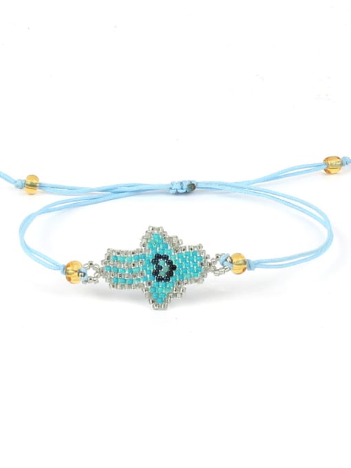 handmade God' Hand Glass Beads Woven Hot Selling Bracelet 3