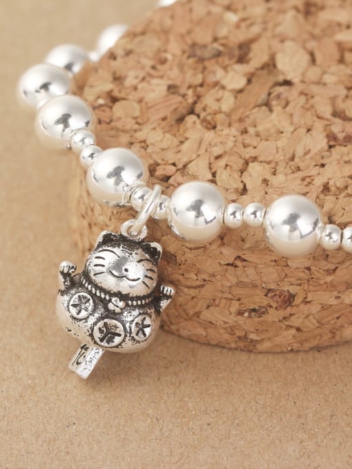 Peng Yuan Lucky Cat Beads Bracelet 1