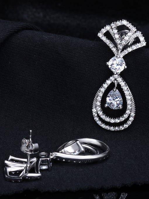Luxu Luxury Two Pieces Set Jewelry Fashion Wedding Accessories 1