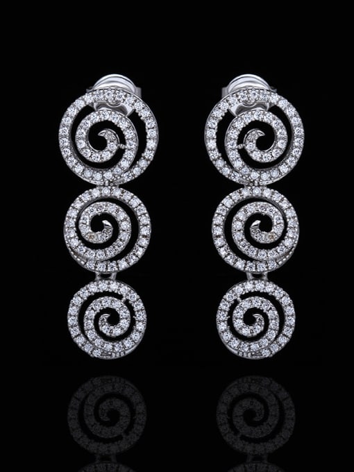 Earrings Luxury New Design Women Fashion Two Pieces Jewelry Set