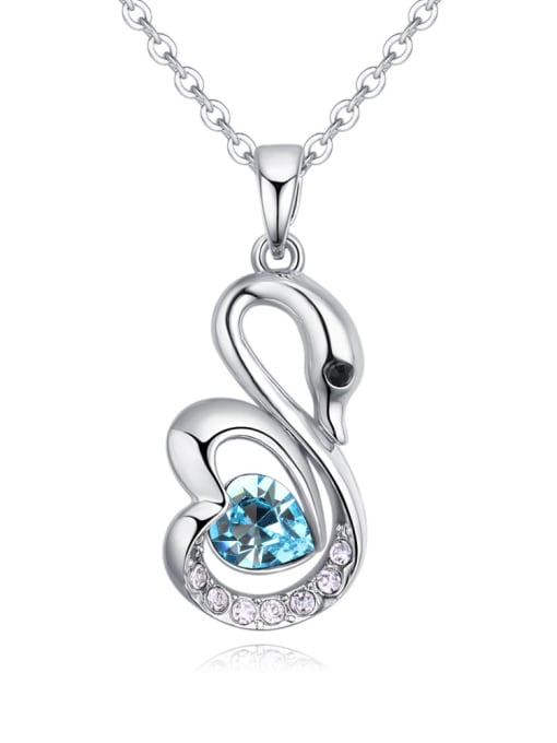 blue Austria was using austrian elements crystal necklace fashion romantic angel