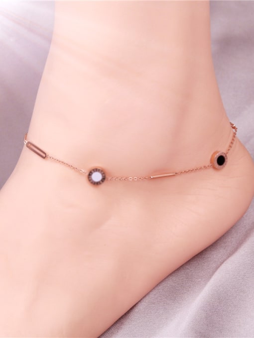 GROSE Rome Style Shell Birthday Gift Anklet 1