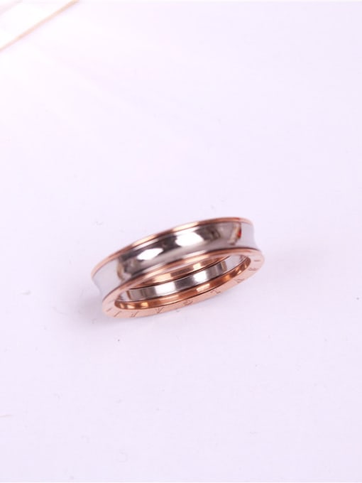 GROSE New Style Fashion Titanium Ring 0