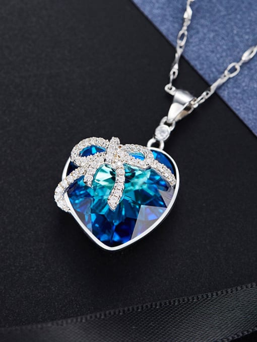 CEIDAI 2018 austrian Crystals Heart-shaped Necklace 3