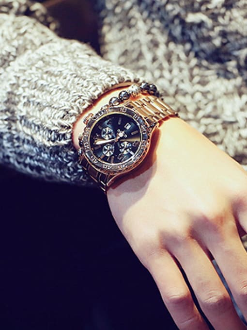 GUOU Watches GUOU Brand Luxury Chronograph Unisex Watch 2