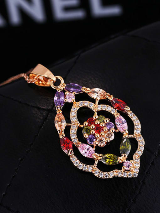 Color AAA Zircons Noble Party Accessories Necklace