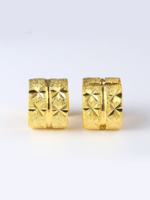 XP Classical Gold Plated Women Clip Earrings 0