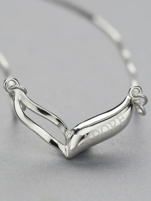 White Fresh 925 Silver Necklace