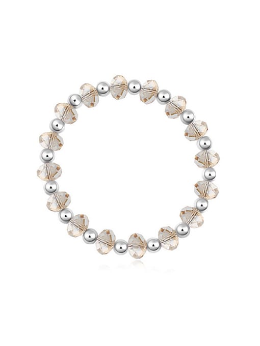 QIANZI Fashion austrian Crystals Little Beads Alloy Bracelet 1