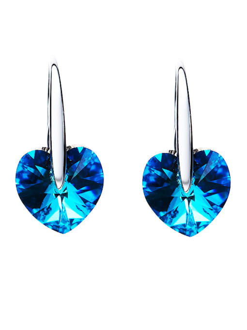 CEIDAI austrian Crystals Heart-shaped drop earring 0