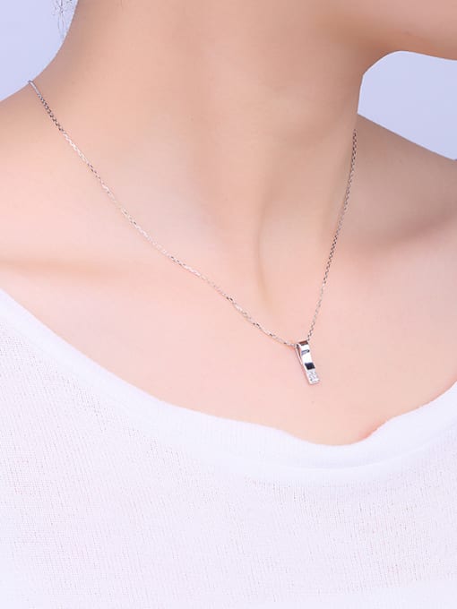 One Silver S925 Silver Whistle Necklace 1