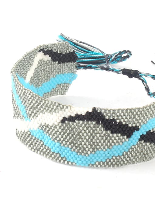 handmade Glass Beads Woven Women Western Bracelet 1