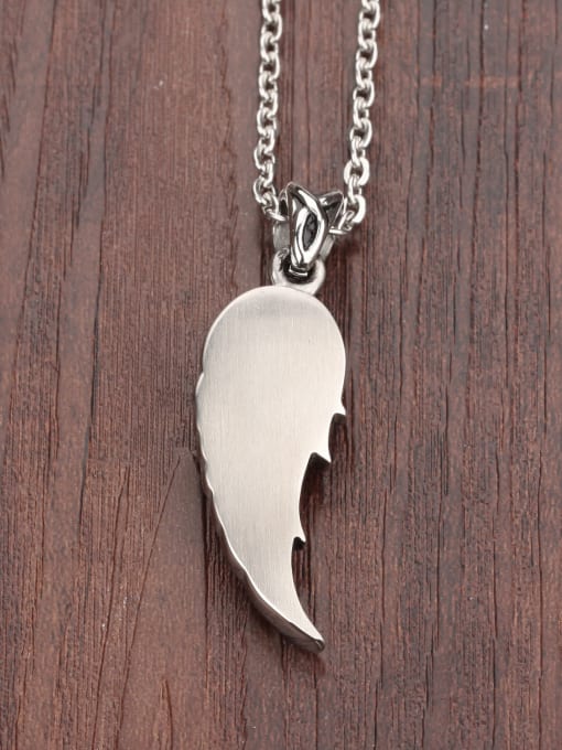 Open Sky Personalized Little Wing Titanium Necklace 1