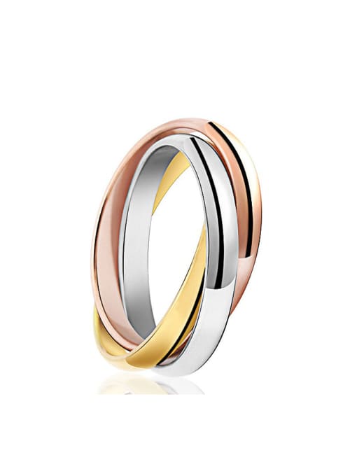 RANSSI Personalized Three-in-one Titanium Ring 0