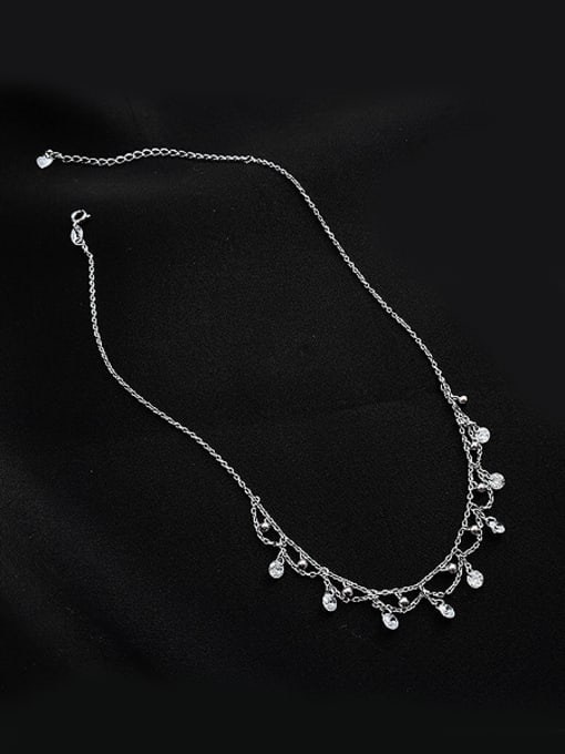 Peng Yuan Fashion Elegant Platinum Plated Necklace 0