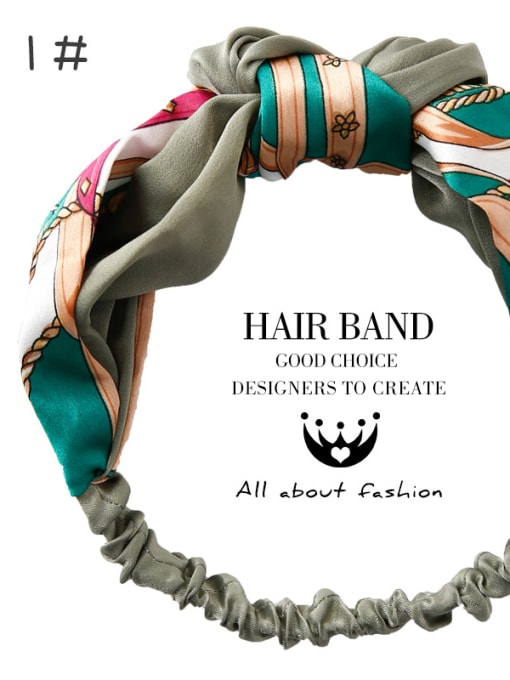 1#B4102A Sweet Hair Band Multi-color Options Headbands