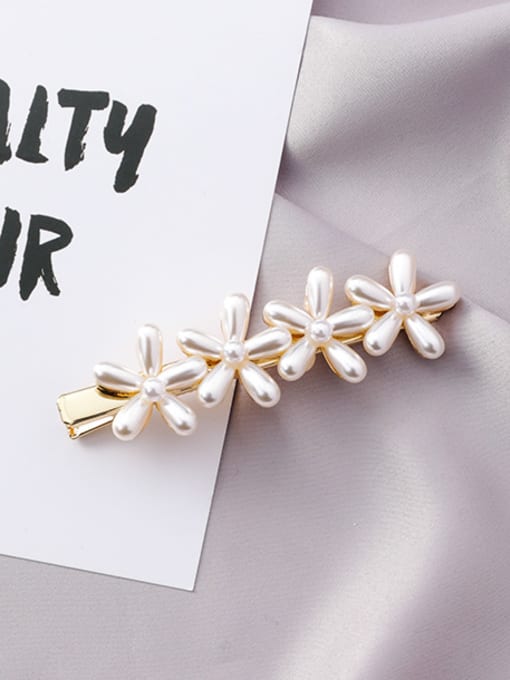 16#10050A Alloy With New retro pearl hairpin Hair Pins