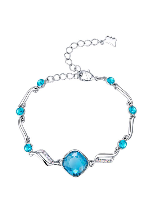 Blue Fashion austrian Crystal Bracelet