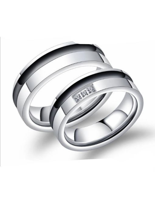 Open Sky Stainless Steel With Fashion Round Rings