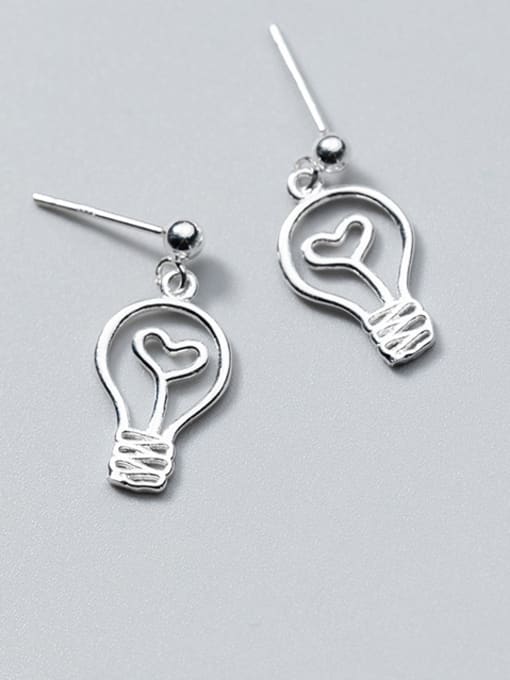 Rosh Pure silver fashion modeling bulbs love saplings Earrings 0