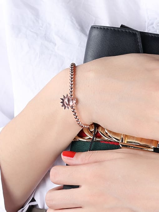 Open Sky Fashion Personalized Beads Chinlon Adjustable Bracelet 1