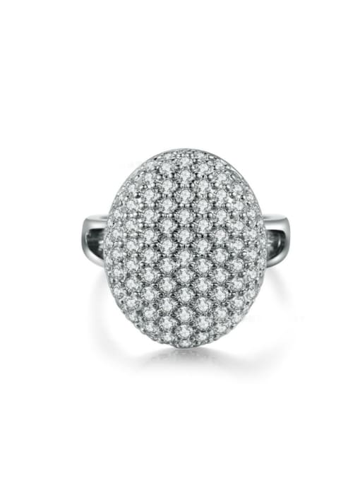 ZK Oval Unique Luxury Western Style Women Ring