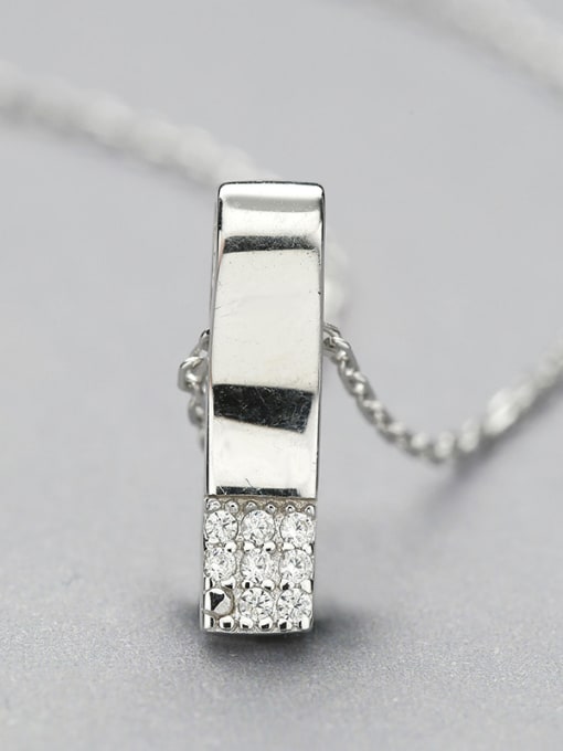 One Silver S925 Silver Whistle Necklace 3