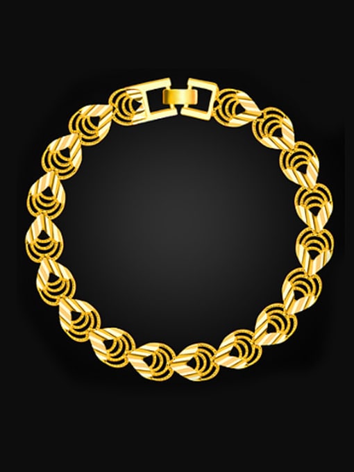 Days Lone 18K Gold Plated Heart-shaped Bracelet 0