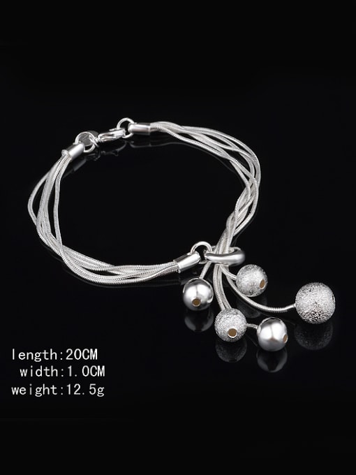 Ya Heng Fashion Multi-layers Little Beads Copper Bracelet 3