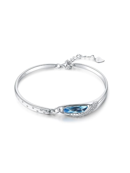 kwan Austria Crystal S925 Silver Women Bangle 0