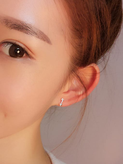 Peng Yuan Tiny Potted Plant Stud Earrings 3