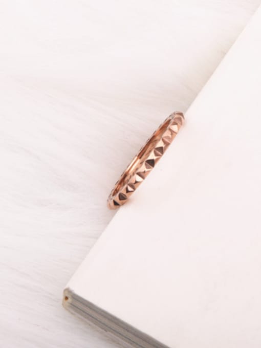 GROSE Retro Buddhist Rose Gold Plated Ring 0