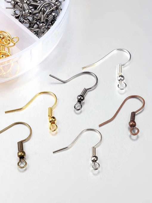 DIY Copper With Classic multicolor ear hook set DIY material 2