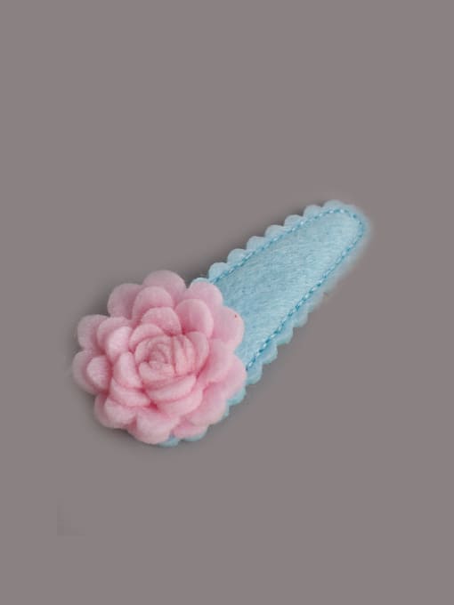 YOKI KIDS Cloth Flower Hair clip 0