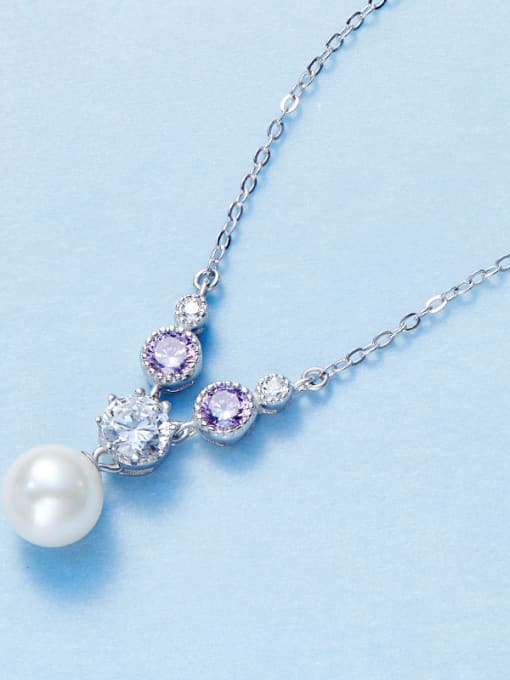 CEIDAI 2018 2018 925 Silver Pearl Necklace 2