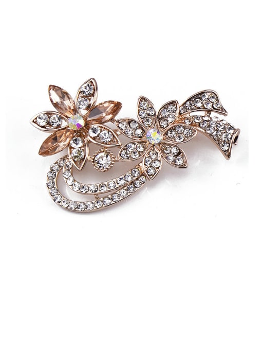 Inboe new 2018 2018 2018 2018 Flower-shaped Crystals Brooch 5