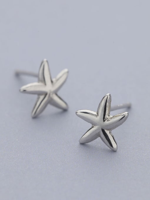 One Silver Elegant Women Star Shaped cuff earring 0