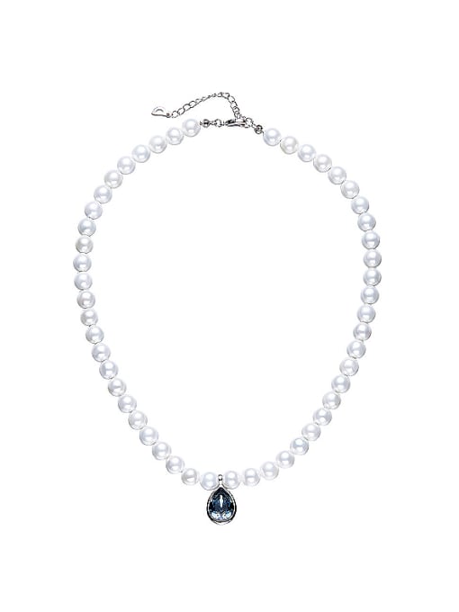 CEIDAI Water Drop Shaped pearls Necklace 0