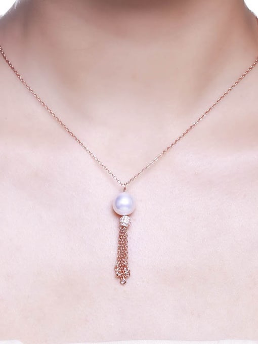 One Silver 2018 High-grade Pearl Necklace 1