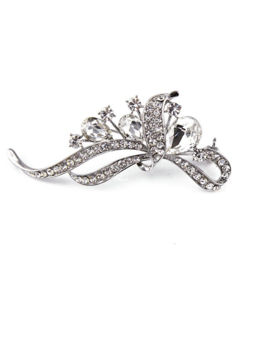 Inboe 2018 2018 Platinum Plated Crystals Brooch 2