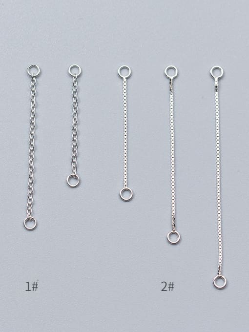 FAN 925 Sterling Silver Chain 30mm 40mm 50 mm for choice 1