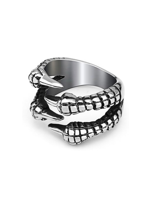 RANSSI Punk Claws Statement Ring