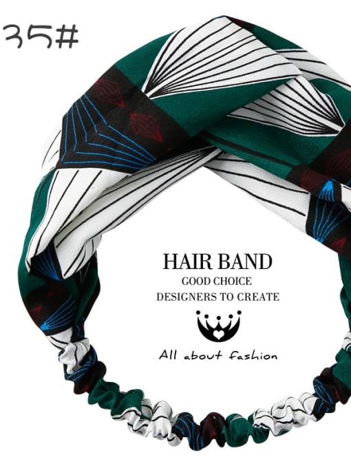 35#B8106A Sweet Hair Band Multi-color Options Headbands