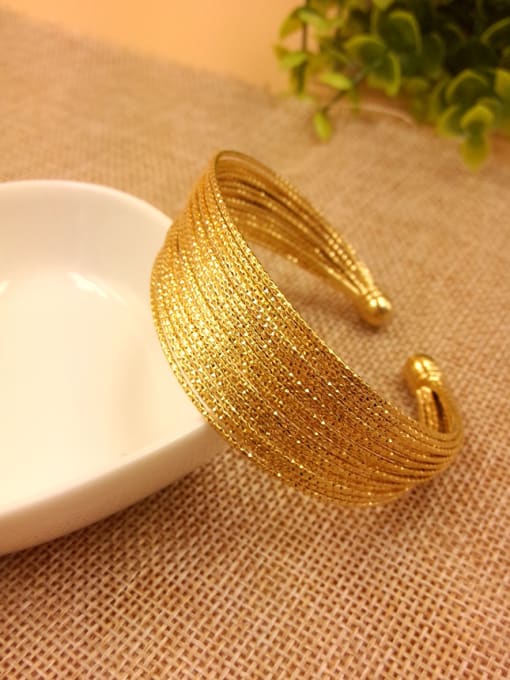 Neayou Fashion Multi-layer Gold Plated Bracelet 0