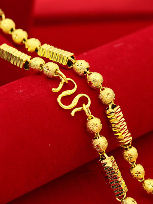 Neayou Gold Plated Geometric Shaped Necklace 1