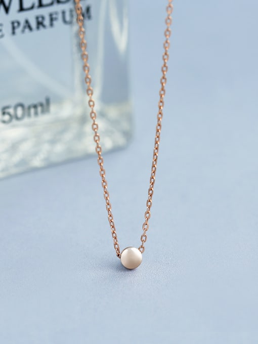 One Silver 2018 Rose Gold Plated Necklace 2