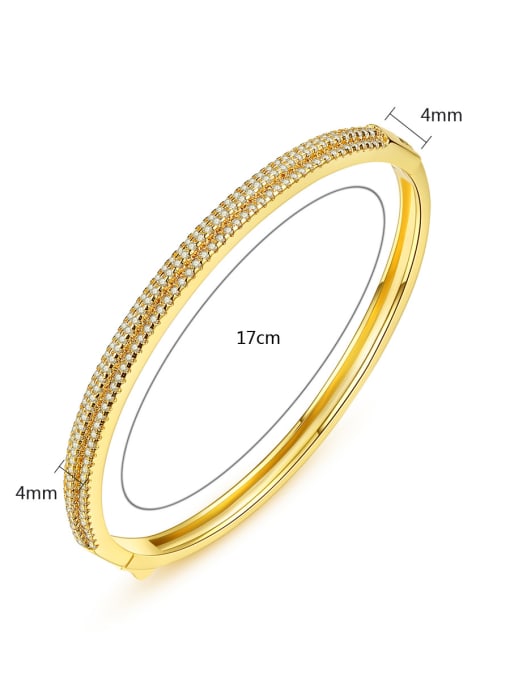 BLING SU Copper inlaid AAA elegant Bracelet 4